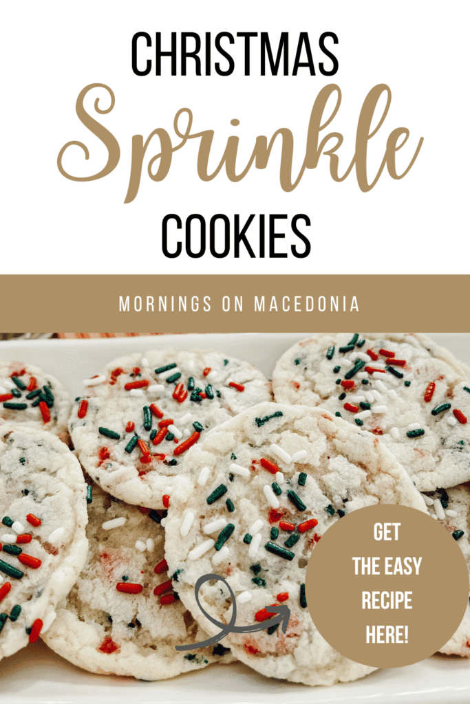 Christmas Sprinkle Cookies Recipe