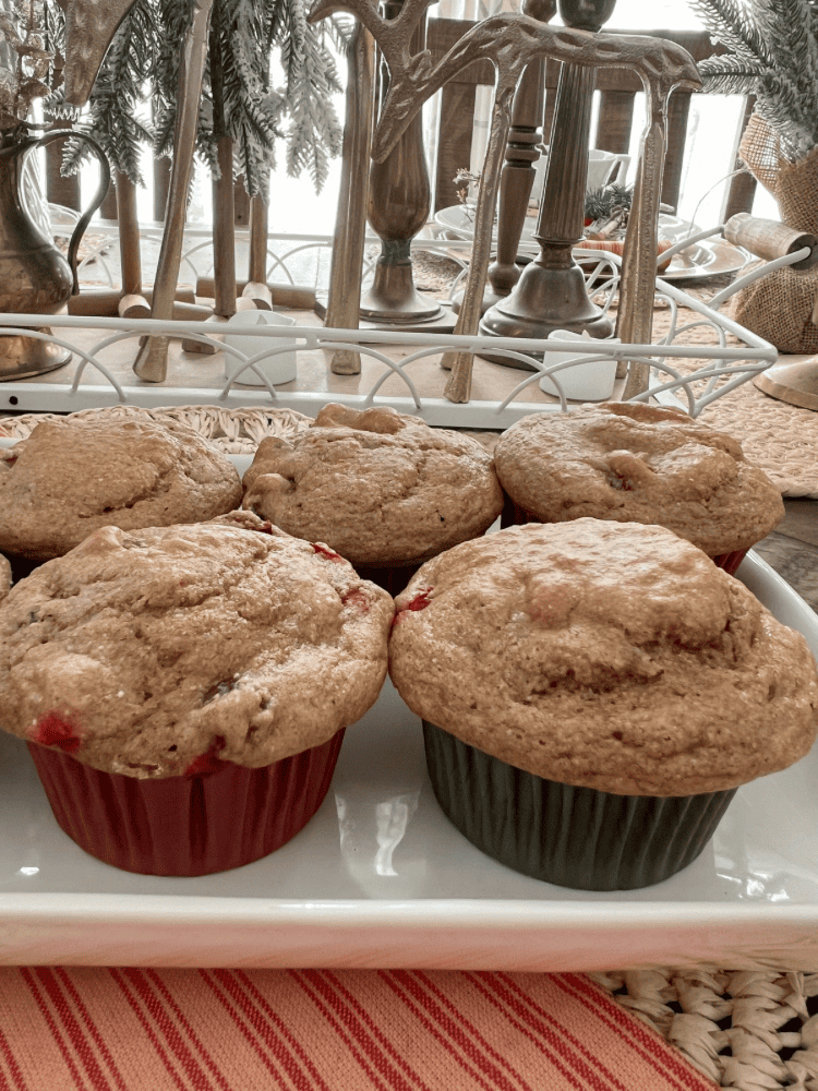 Cranberry Muffins