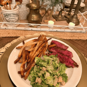 Finished Smoked Tomahawk