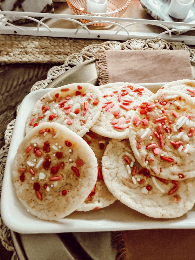 Finished Valentines Day Cookies