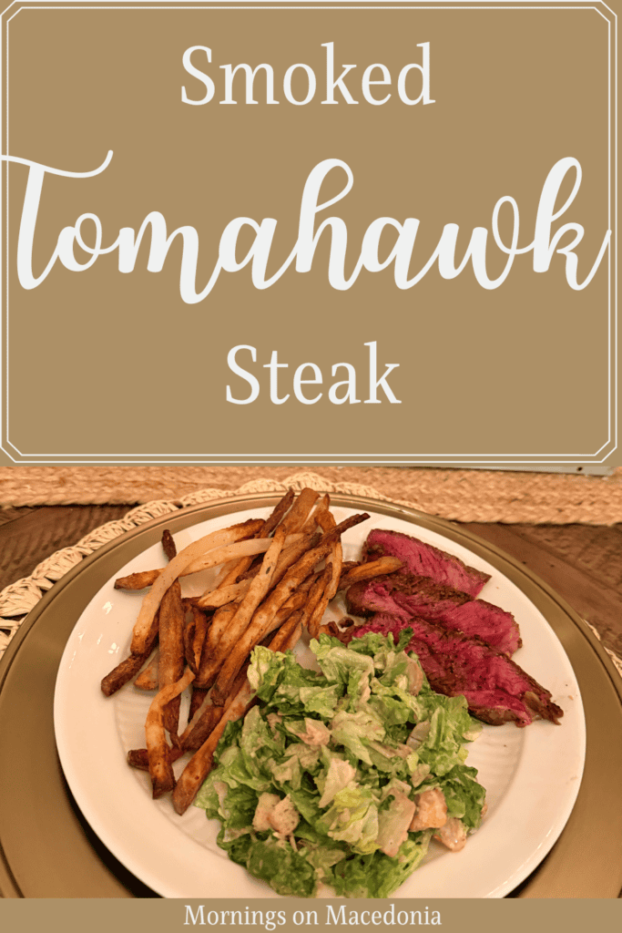 How To Smoke a Tomahawk Steak