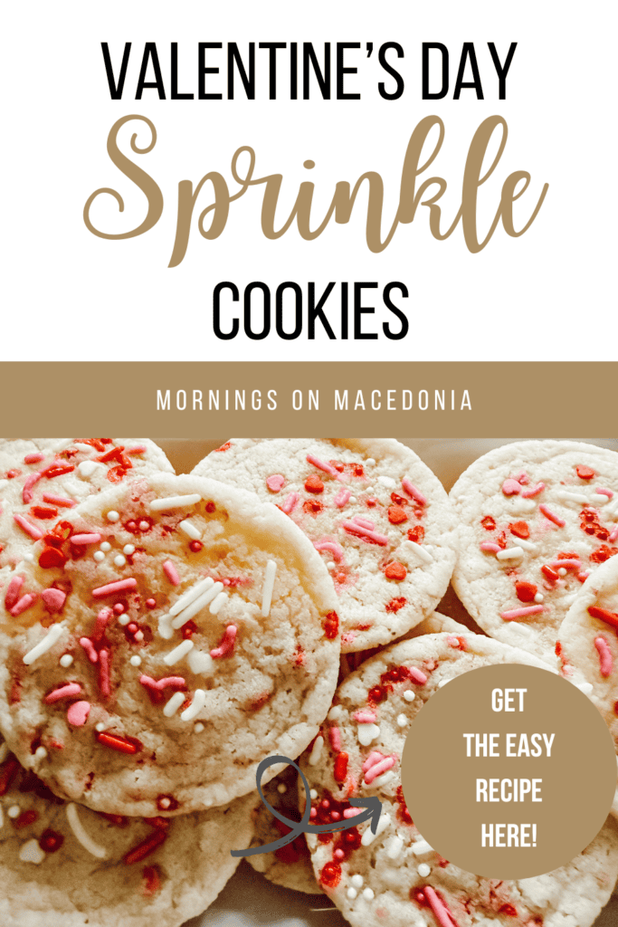 Valentine's Day Sprinkle Cookies Recipe