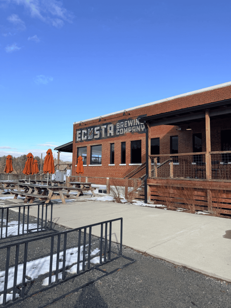 Ecusta Brewery in Brevard NC