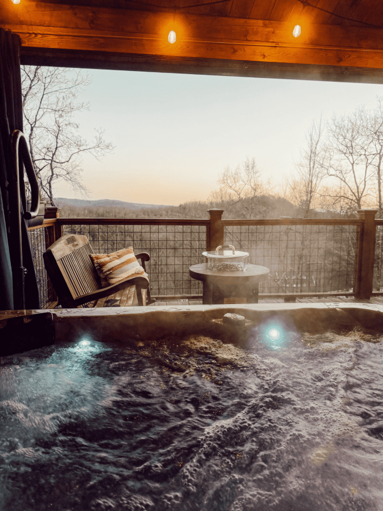 Hot Tub Deck Views