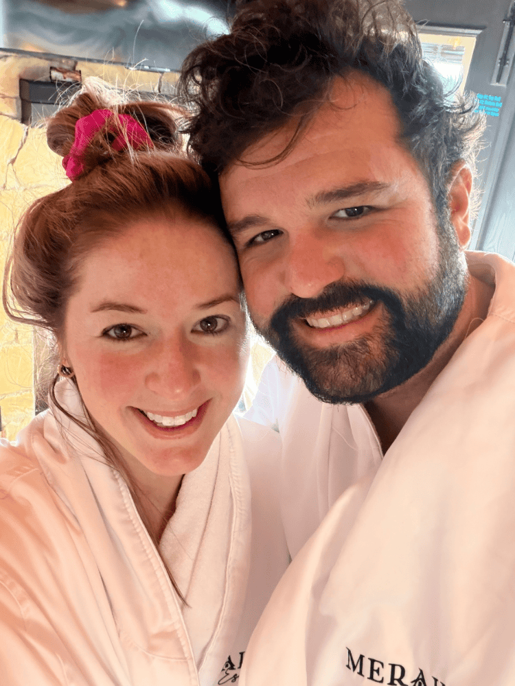 Us After Couples Massage