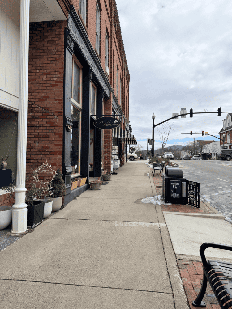 Walking Downtown Brevard