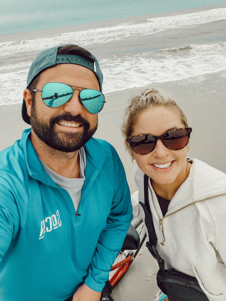 Biking on Beach