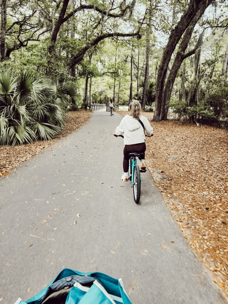 Biking on Island