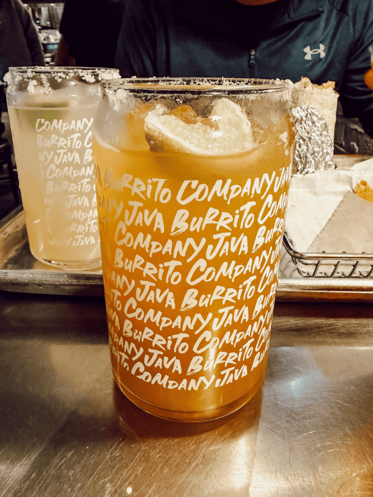 Java Burrito Margarita