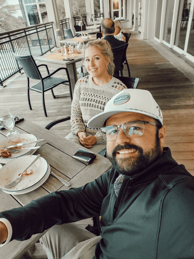 Al fresco dining with scenic views in Macedonia.