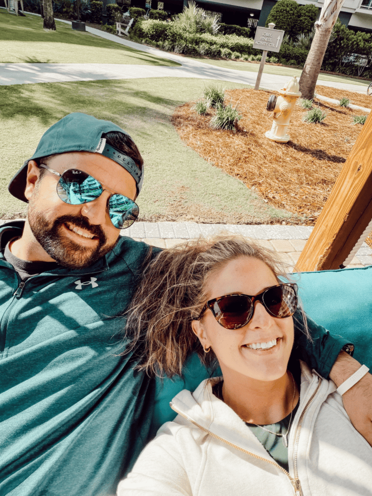 Us in Hammock