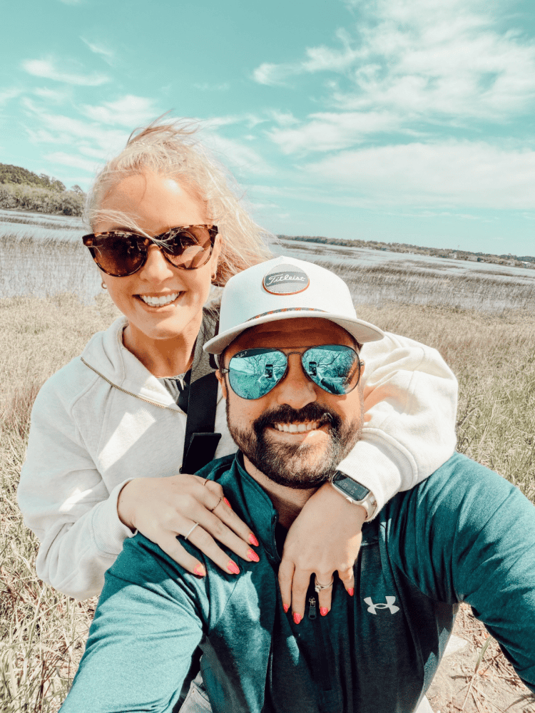 Us in Pinckney Island