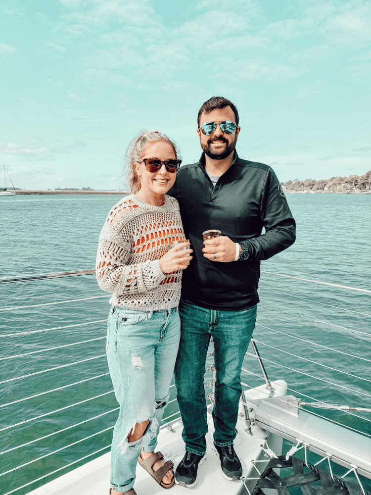 Us on The Sailboat
