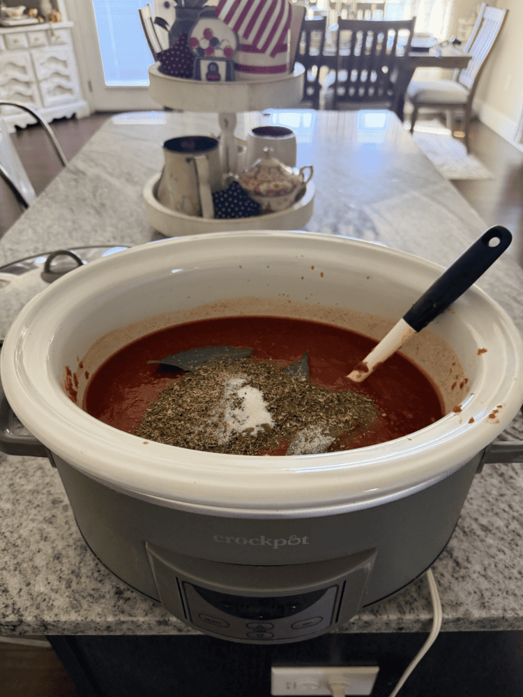 Adding Ingredients In Crockpot