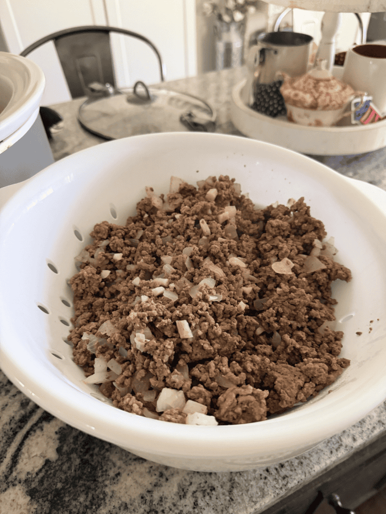 Browned Ground Beef
