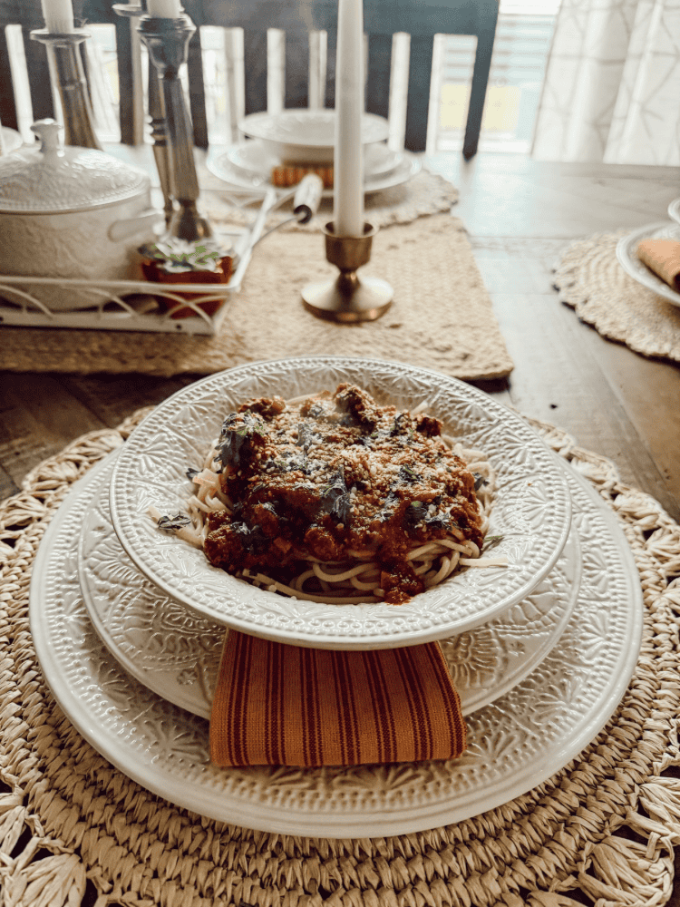 Finished Spaghetti