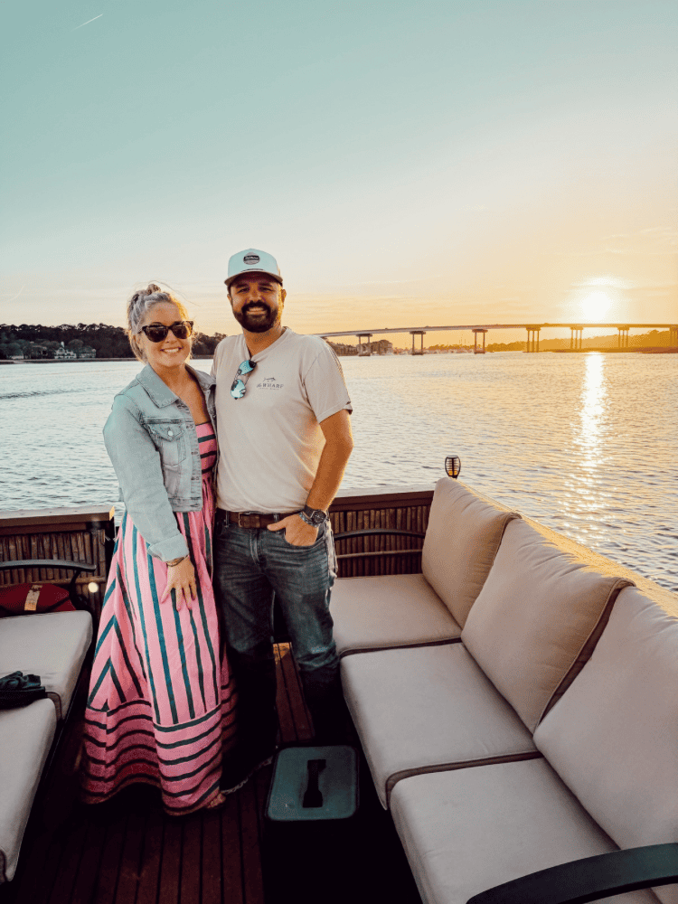 Us With Sunset