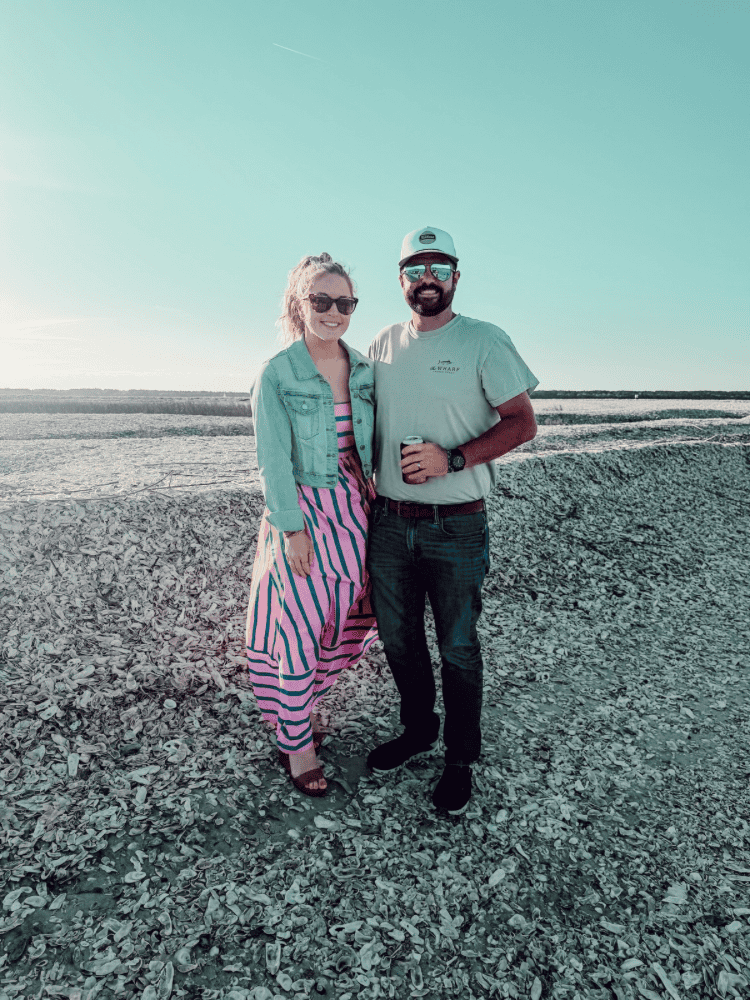 Us on Shell Island