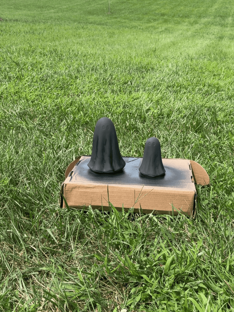 After Spray Painting Black