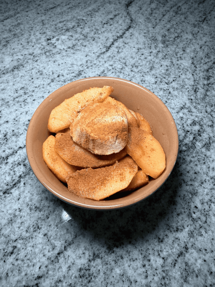 Individual Sized Apple Cobbler