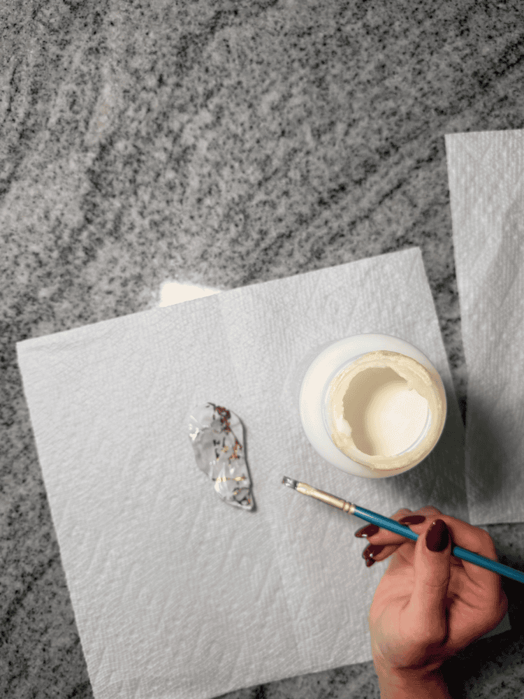 Adding Mod Podge