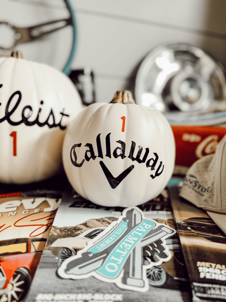 Callaway Golf Ball Pumpkin