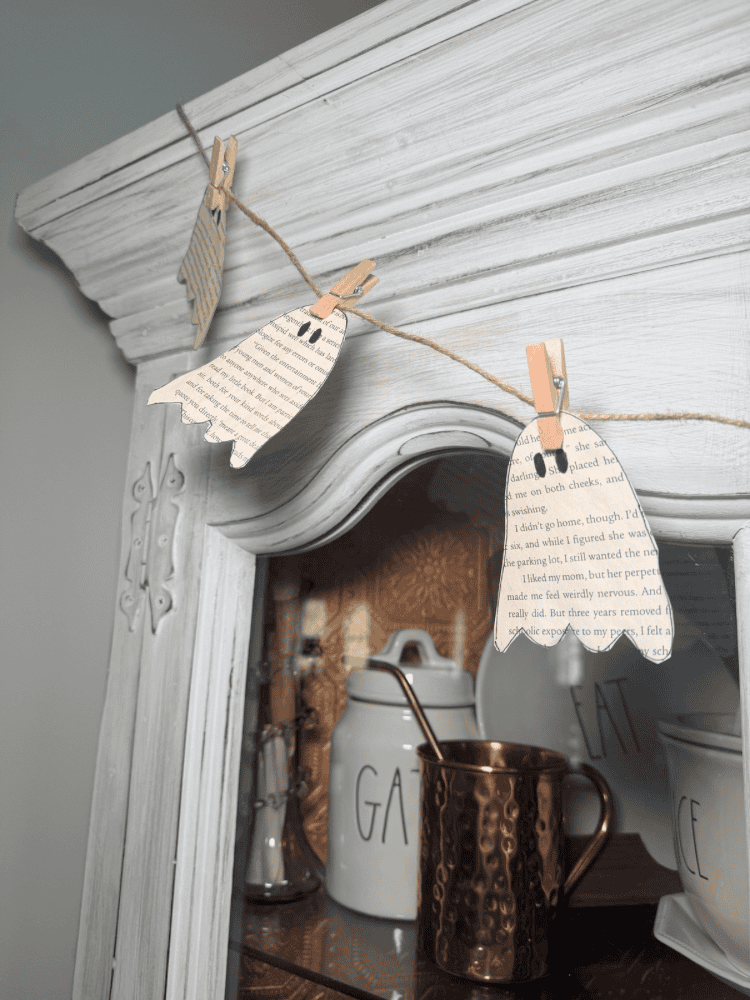 Close Up of Ghost Banner