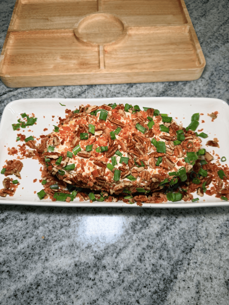 Coated Football Cheeseball