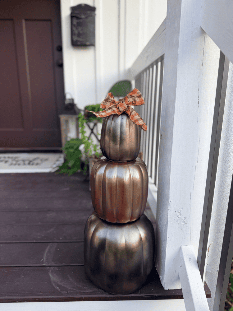 Dollar Tree Pumpkin Topiary