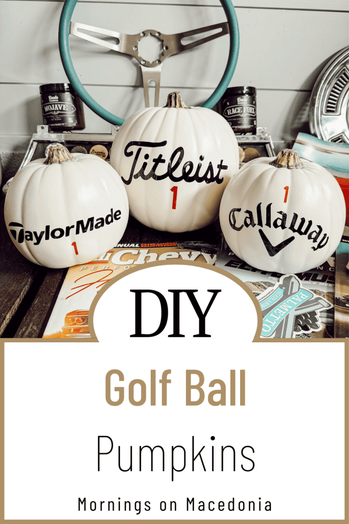 Easy Golf-Themed Halloween Decor