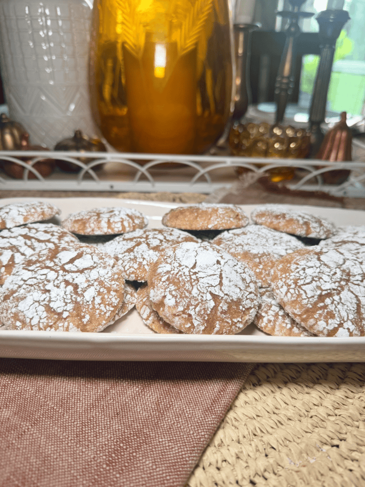Finished Apple Cider Cookies With Brown Butter
