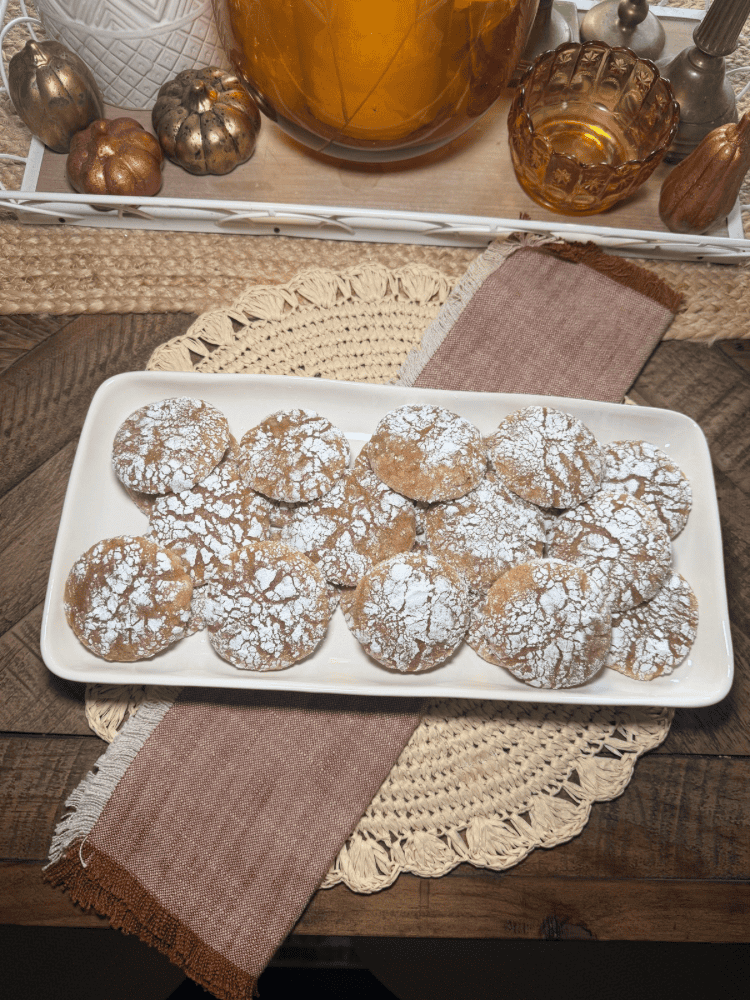 Finished Apple Cider Cookies