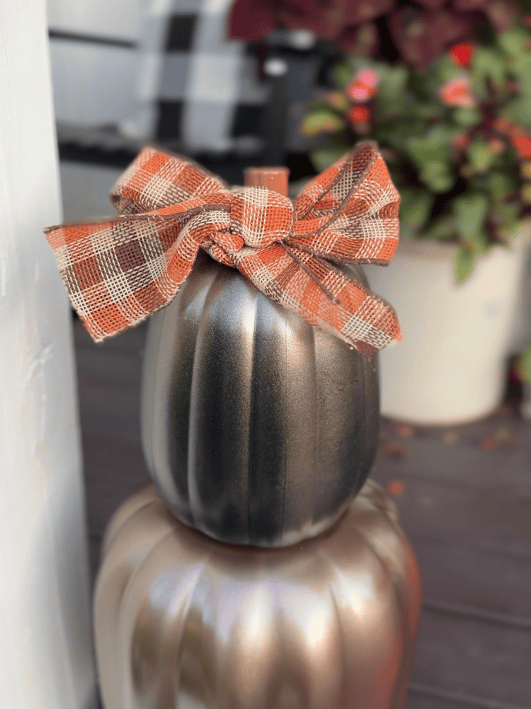Finished Bow on top