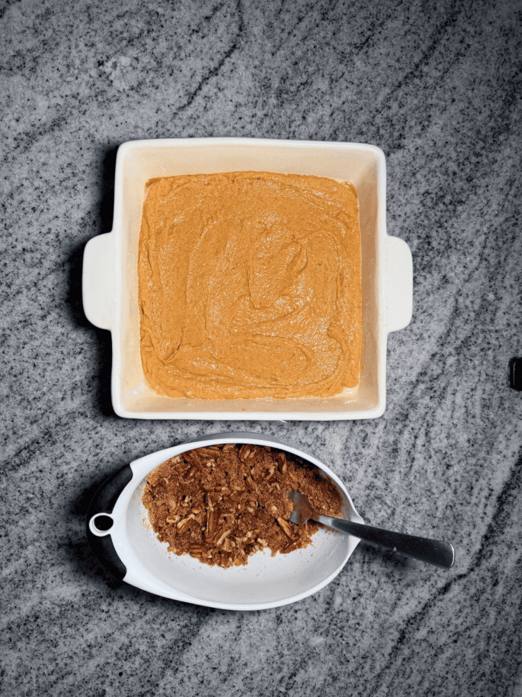 Making the Streusel Topping