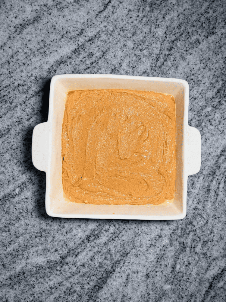 Pumpkin Coffee Cake Batter