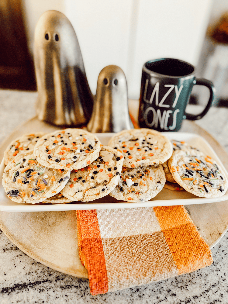 Easy Halloween Sprinkle Cookies Recipe