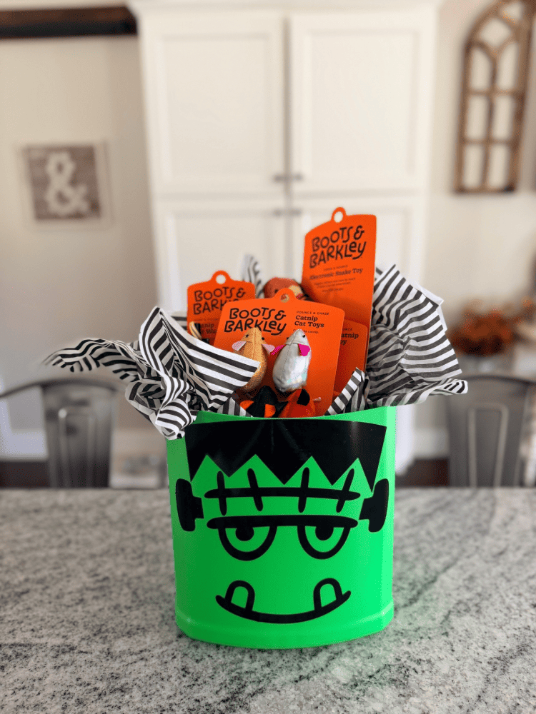 Finished Boo Basket