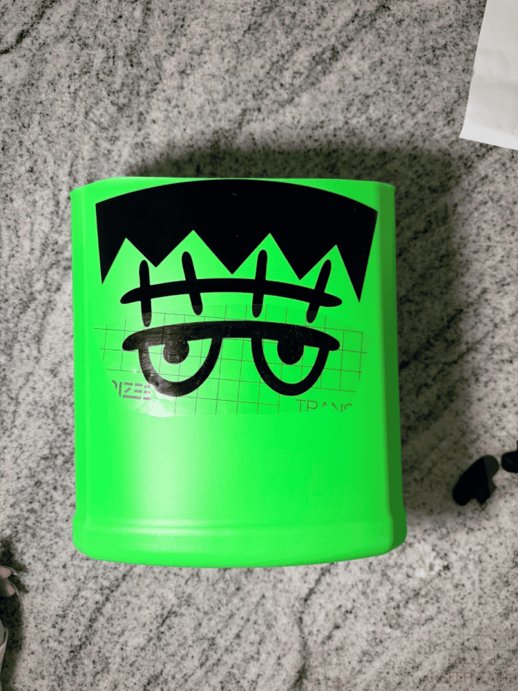 Making DIY Boo Basket